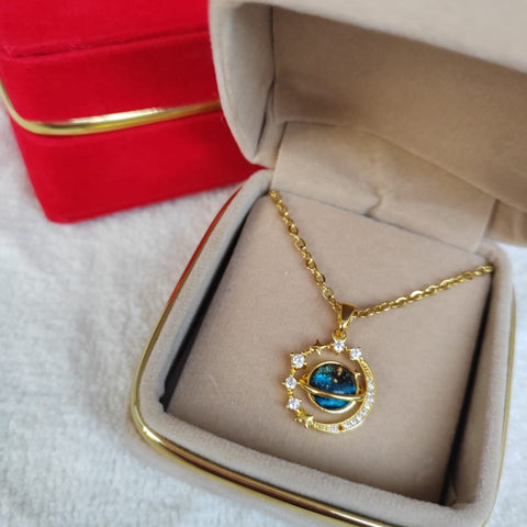 COLLARES SATURNOS PIEDRA NATURAL A 49 SOLES 🤩, Selecciona tus favoritos tenemos variedad