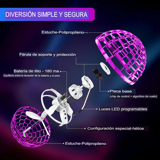ESFERA MÁGICA VOLADORA ✨✈️✨