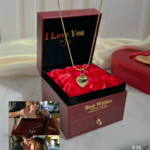 Cofre con Joyas finas (collar es s/85) (collar, aretes y anillo es s/109) ♥️